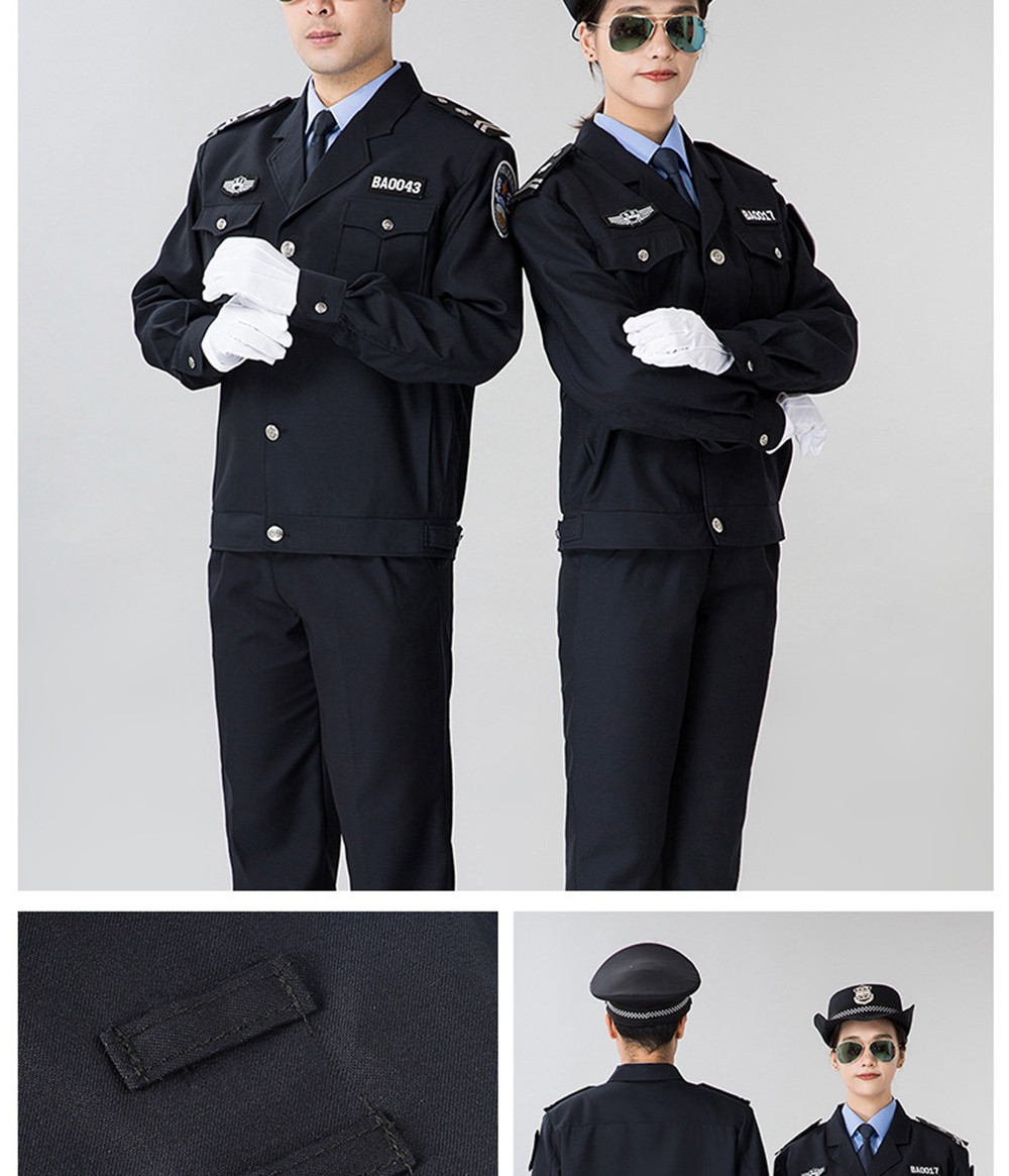 2011式保安制服春秋套裝細節(jié)展示