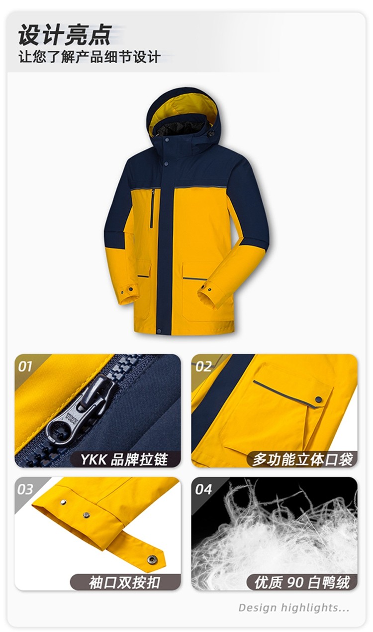 沖鋒衣設計亮點